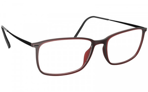 Silhouette Illusion Lite Full Rim 1607 Eyeglasses, 3141 Cyber Red