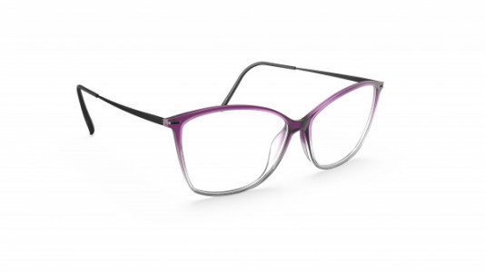 Silhouette Illusion Lite Full Rim 1607 Eyeglasses, 4040 Jiggle Berry
