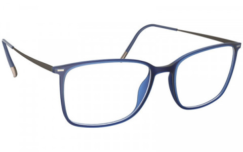 Silhouette Illusion Lite Full Rim 1607 Eyeglasses, 4660 Trusty Blue