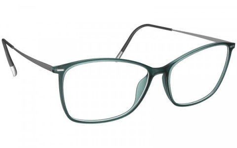 Silhouette Illusion Lite Full Rim 1607 Eyeglasses, 5000 Digital Teal