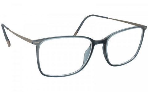Silhouette Illusion Lite Full Rim 1607 Eyeglasses, 5061 Digital Teal