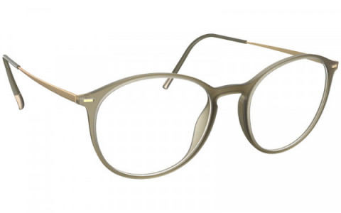 Silhouette Illusion Lite Full Rim 1607 Eyeglasses, 5640 Restful Olive