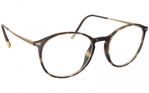 Silhouette Illusion Lite Full Rim 1607 Eyeglasses, 6030 Havanna Walnut