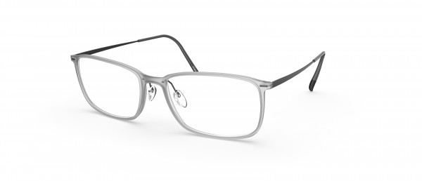 Silhouette Illusion Lite Full Rim 1607 Eyeglasses, 6542 Crystal Grey