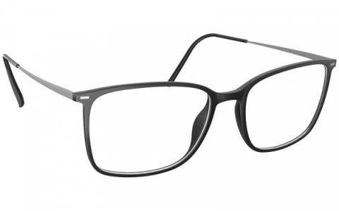 Silhouette Illusion Lite Full Rim 1607 Eyeglasses, 9010 Black Matte