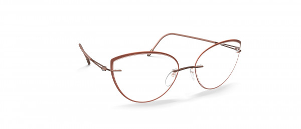 Silhouette Lite Spirit Accent Rings LR Eyeglasses, 6040 Bronze