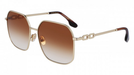 Victoria Beckham VB232S Sunglasses, (723) GOLD/HONEY