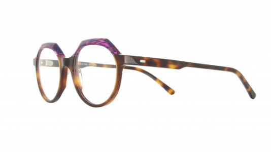 Vanni Spirit V1485 Eyeglasses, classic havana/purple blade