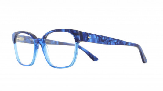 Vanni High Line V1619 Eyeglasses, transparent blue/ blue dama