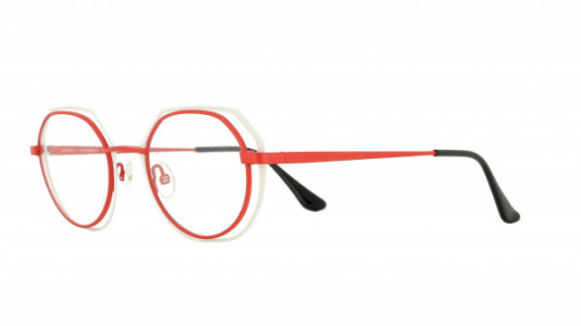 Vanni High Line V4401 Eyeglasses, matt red/matt white