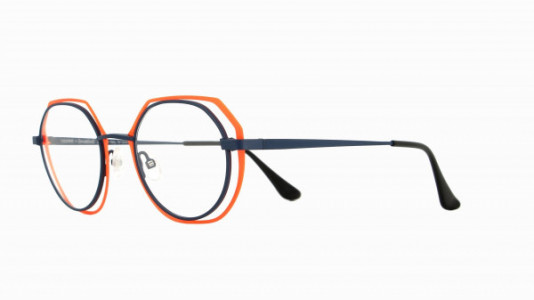 Vanni High Line V4401 Eyeglasses, matt blue/matt orange