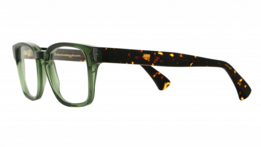 Vanni VANNI Uomo V2114 Eyeglasses, Transparent dark green/dark havana temple