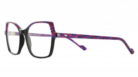Vanni Pixel V1630 Eyeglasses, black/ blue dama