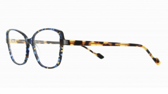 Vanni Spirit V1734 Eyeglasses, black macro/solid ivory
