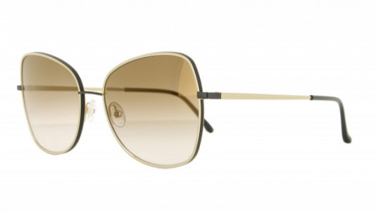 Vanni Re-Master VS663 Sunglasses, shiny light gold/matt black