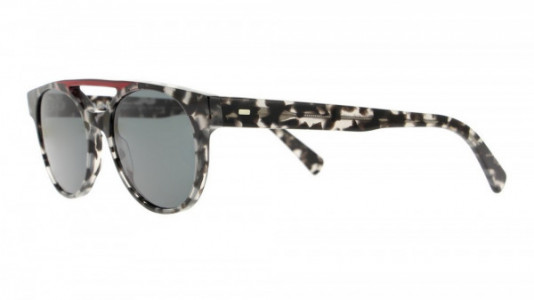 Vanni Spirit VS1319 Sunglasses, grey havana/ transparent burgundy detail