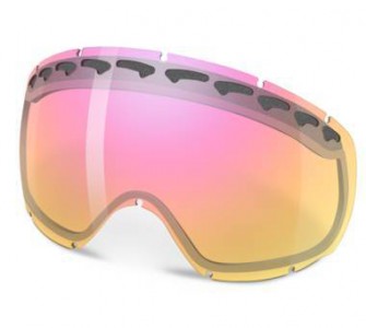 Oakley CROWBAR SNOW Accessory Lenses Accessories, 01-034 VR50 Pink Iridium