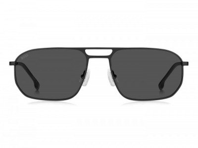 HUGO BOSS Black BOSS 1446/S Sunglasses, 0003 MATTE BLACK