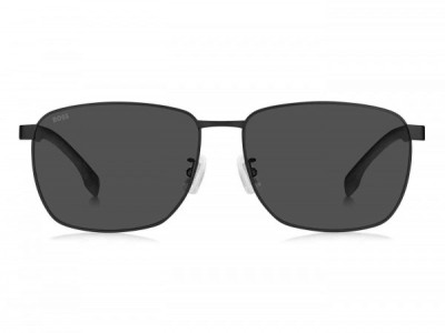 HUGO BOSS Black BOSS 1469/F/SK Sunglasses, 0003 MATTE BLACK