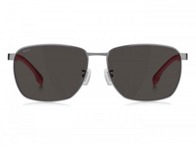 HUGO BOSS Black BOSS 1469/F/SK Sunglasses, 0R80 MATTE RUTHENIUM
