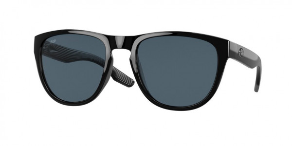 Costa Del Mar 6S9082 IRIE Sunglasses, 908203 IRIE BLACK GRAY 580P (BLACK)