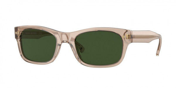 Brooks Brothers BB5047 Sunglasses, 615571 TRANSPARENT BROWN GREEN SOLID (BROWN)