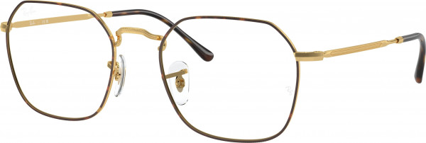 Ray-Ban Optical RX3694V JIM Eyeglasses, 3177 JIM HAVANA ON GOLD (TORTOISE)