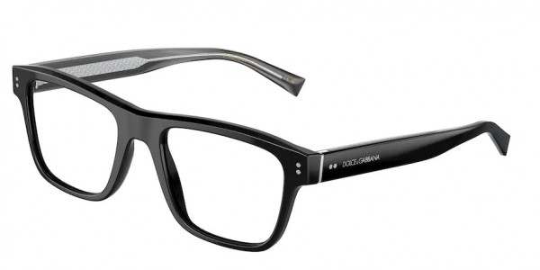 Dolce & Gabbana DG3362 Eyeglasses, 501 BLACK