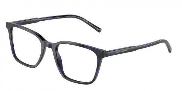 Dolce & Gabbana DG3365 Eyeglasses, 3392 BLUE HAVANA (BLUE)