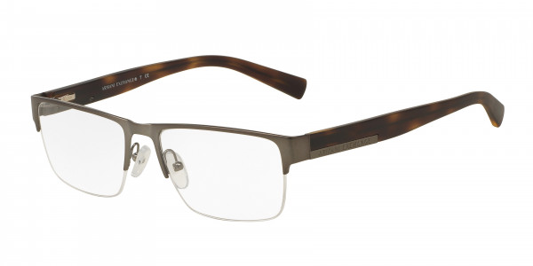 Armani Exchange AX1018 Eyeglasses, 6017 MATTE GUNMETAL (GREY)