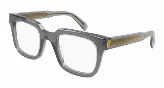 dunhill DU0032O Eyeglasses, 007 - GREY with TRANSPARENT lenses