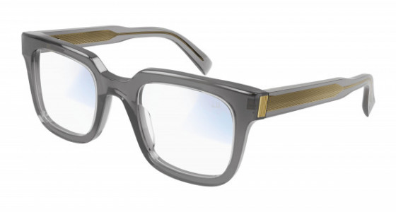 dunhill DU0032S Sunglasses, 001 - GREY with TRANSPARENT lenses