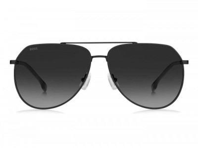 HUGO BOSS Black BOSS 1447/S Sunglasses, 0003 MATTE BLACK