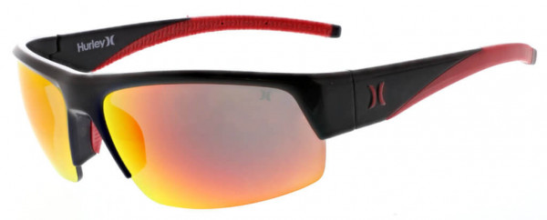 Hurley HSM3003P Sunglasses, 001 Matte Black