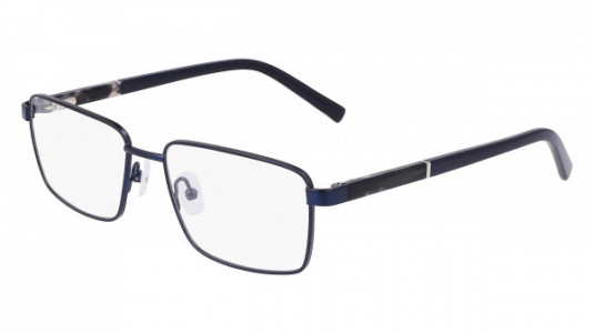 Marchon M-2025 Eyeglasses, (410) MATTE NAVY