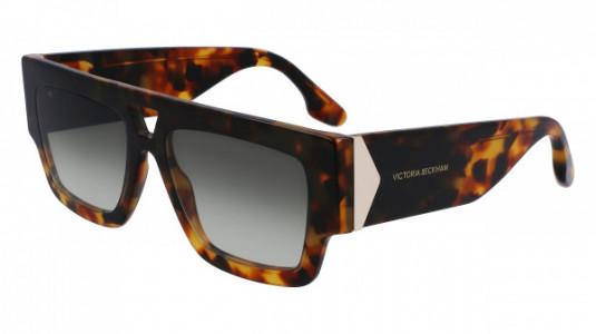 Victoria Beckham VB651S Sunglasses, (232) DARK HAVANA FADE