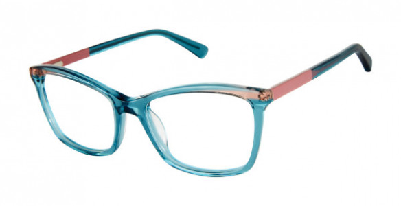 BOTANIQ BIO1052T Eyeglasses, Teal / Blush (TEA)