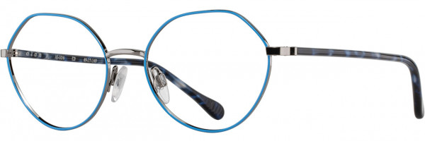 Alan J Alan J 524 Eyeglasses, 2 - Periwinkle / Graphite / Heron