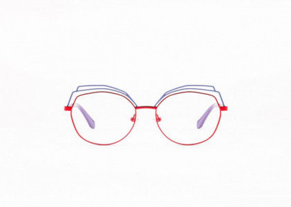 Mad In Italy Arena Eyeglasses, C03 - Red & Purple