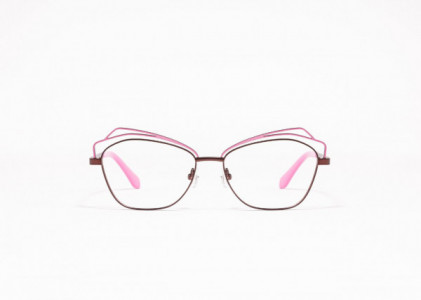 Mad In Italy Certosa Eyeglasses, C01 - Brown & Pink