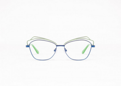 Mad In Italy Certosa Eyeglasses, C02 - Blue & Green