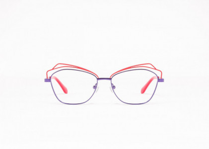 Mad In Italy Certosa Eyeglasses, C03 - Purple & Red