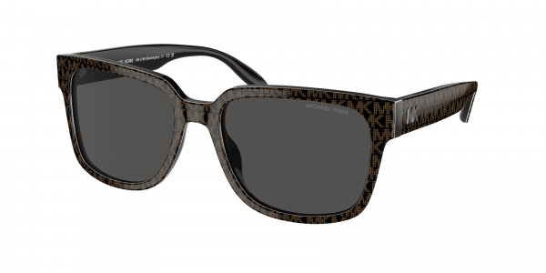 Michael Kors MK2188 WASHINGTON Sunglasses, 399987 WASHINGTON BROWN MK REPEAT DAR (BROWN)