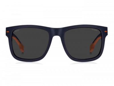 HUGO BOSS Black BOSS 1496/S Sunglasses, 0LOX MTBLUORNG