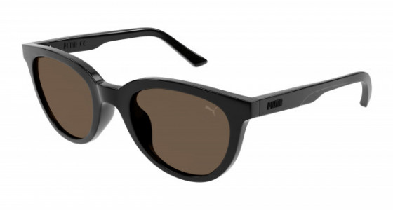 Puma PJ0073S Sunglasses, 001 - BLACK with SMOKE lenses
