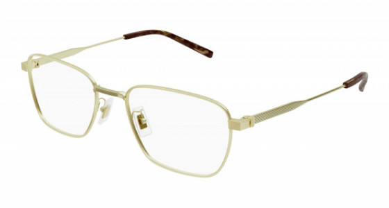 dunhill DU0062OA Eyeglasses, 007 - GOLD with TRANSPARENT lenses