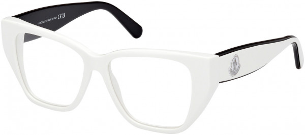 Moncler ML5187 Eyeglasses, 021 - White