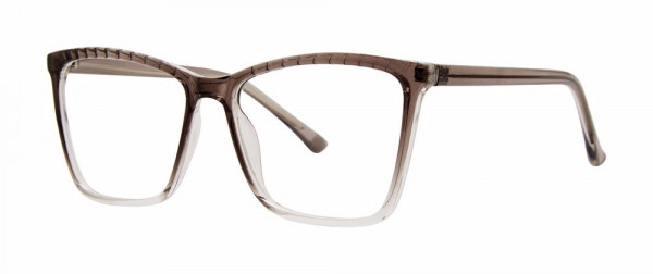 Modern Optical PUNCTUAL Eyeglasses, Black Fade/Crystal