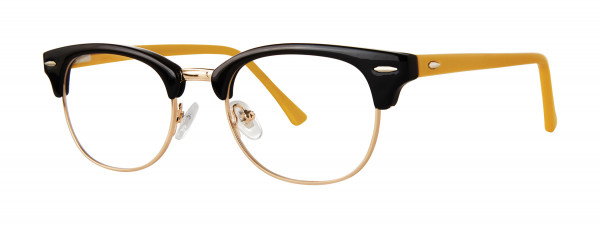 Modern Times TRANSLATE Eyeglasses, Black/Yellow/Gold