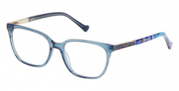 Betsey Johnson BET ICONIC Eyeglasses, blue